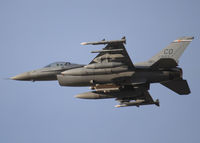 87-0227 @ KBKF - Takeoff Lockheed Martin F-16C Falcon 120th Fighter Squadron at Buckley AFB, CO