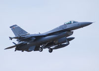 87-0227 @ KBKF - On Final Lockheed Martin F-16C Falcon 120th Fighter Squadron at Buckley AFB, CO