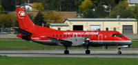 N446XJ @ KMSP - Departing MSP on 12L - by Todd Royer