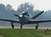 N374T @ DTN - Taxiing  to runway 14 at the Downtown Shreveport airport. - by paulp