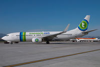 PH-HZD @ AGP - Transavia Boeing 737-800 - by Yakfreak - VAP