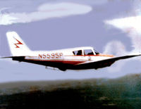N5595P - Dan Witt flying over central Pennsylvania - by Dr. Ernest Witt; taken from Apache N4473P