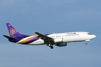 HS-TDH @ VTBS - Approaching 19L, Suvarnabhumi International Airport. - by BigDaeng