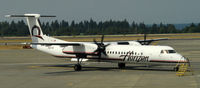N427QX @ KSEA - Taxi to gate - by Todd Royer