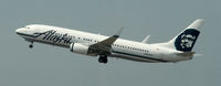 N594AS @ KSEA - Departing SEA on 16L - by Todd Royer