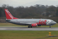 G-CELV @ EGCC - Jet 2 B737 departing Manchester UK - by Terry Fletcher