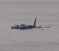 N106US - Plane crash in Hudson River - by Greg L
