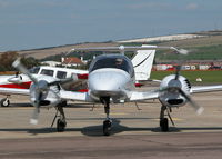 F-GYGN @ EGKA - FRENCH TWIN STAR TAXING OUT FOR DEPARTURE - by BIKE PILOT