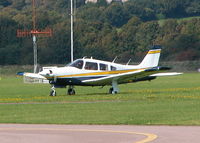 G-BOIC @ EGKA - TAXYING OUT RWY 02 - by BIKE PILOT