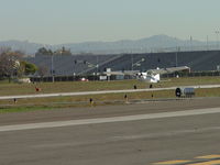 N25FG @ POC - Rolling, tail wheel is up - by Helicopterfriend