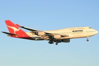 VH-OJD @ NZAA - QF25 inbound from Melbourne