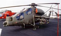 MM81323 @ EGLF - Agusta A.129A Mangusta of Italian Army Aviation  at Farnborough International 1990 - by Ingo Warnecke