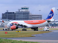 OY-VKH @ EGCC - My Travel - by chris hall