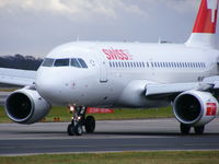 HB-IPY @ EGCC - Swiss Air - by chris hall
