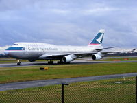 B-HKS @ EGCC - Cathay Pacific Cargo - by chris hall