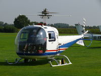 OO-FBR @ EBZH - Bell AB-47J2 Sioux OO-FBR Bussé Helicopters - by Alex Smit