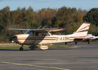 G-AXBH @ EGLK - IN FROM POPHAM - by BIKE PILOT