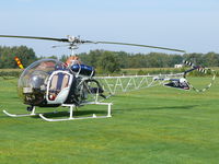 OO-LRL @ EBZH - Bell AB-47G2 Sioux OO-LRL Bussé Helicopters - by Alex Smit