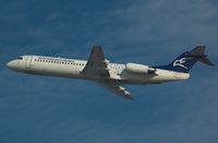 4O-AOT @ LOWW - Montenegro Airlines Fokker-100 - by Delta Kilo