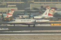 N50XJ @ LOWW - Aspect Aviation Falcon 50 - by Delta Kilo