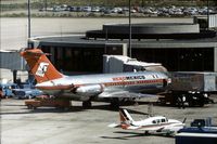 XA-SOY @ IAH - DC-9-15 named Sinaloa of Aeromexico at Houston Intnl in October 1978. - by Peter Nicholson