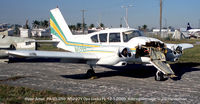 N5227Y @ OPF - Damage by Hurricane Katrina at Opa Locka - by J.G. Handelman