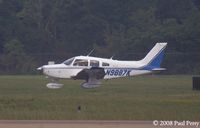 N9887K @ ORF - Taxiing from the General Aviation side - by Paul Perry