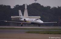 N881A @ ORF - Fresh arrival on a dark day