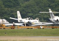 N881A @ ORF - Keeping company with some more biz-jets