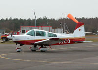 G-RICO @ EGLK - RESIDENT AG-5 ABOUT TO TAXY TO RWY 25 AFTER RUNNING UP - by BIKE PILOT