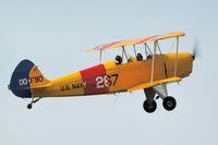 OO-F90 @ EBDT - Not a warbird, but an ultra light in fancy dress. - by Joop de Groot