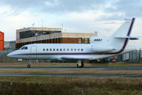 N8BX @ EGGW - Falcon 900Ex at Luton - by Terry Fletcher