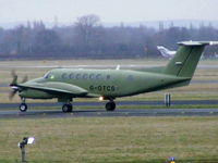 G-OTCS @ EGNR - Super King Air bound for the Army Air Corps. It will become ZZ419 following the completion of alterations being carried out by Beechcraft at Hawarden. - by chris hall