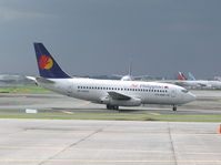 RP-C8022 @ RPLL - Old 737 still in use. Only -100 and -200 used P&W engines. - by John J. Boling