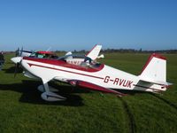 G-RVUK @ EGBT - Van's RV-7 visiting Turweston