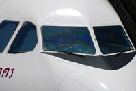 HS-TEB @ WMKK - Close up view of Cockpit windshields. - by BigDaeng