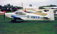 G-AWFP @ EGLM - Druine Condor - by moxy