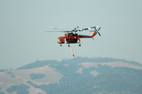 N179AC - Working a fire near Frazier Park, California. - by Todd Royer