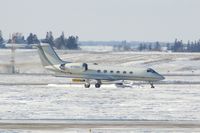 N700NY @ CID - About 3/4 mile from my window, taxiing to PS Air