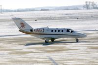 N28QA @ CID - Taxiing by my window on the way to Landmark Aviation - by Glenn E. Chatfield