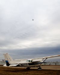 N75918 @ KSEP - Left so the crew can get some BBQ - by James K. Adamson