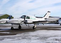 N3482G @ ANE - Parked at Anoka County. 1976 Cessna 310R, c/n 310R0850 - by Timothy Aanerud