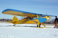 N43339 @ 6MN9 - 1947 Taylorcraft Aviation Corp 19, c/n 6998 - by Timothy Aanerud