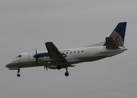 N343CJ @ SHV - Landing at the Shreveport Regional airport. - by paulp