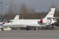 OE-HEM @ VIE - Business Express (BEX) Dassault Falcon 2000 - by Juergen Postl