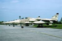 A138 @ LFSL - After the Gulf War French air force Jaguars returned in this splendid desert colour scheme. - by Joop de Groot