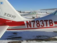 N783TB @ KFCM - Parked on the ramp at Thunderbird. - by Mitch Sando