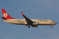 TC-JHF @ LOWW - Turkish Airlines new Boeing 737-8F2  deliv.2008-12-17 - by Delta Kilo