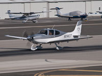 N814CT @ SMO - N814CT departing from RWY 21 - by Torsten Hoff