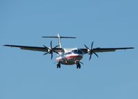 N494AE @ SHV - Landing at Shreveport Regional. - by paulp